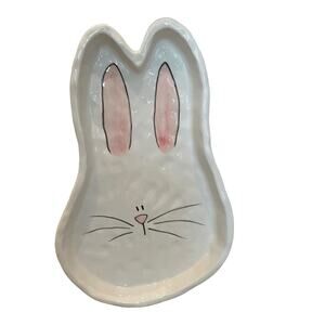 Blue Sky Clayworks Bunny Nibbles Platter - Thumbnail 3